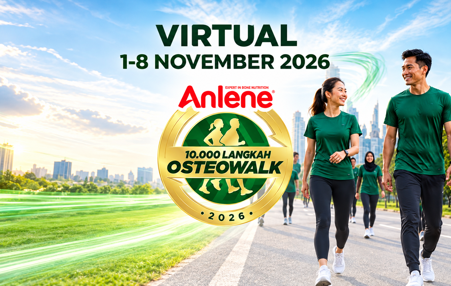 Anlene 10.000 Langkah Osteowalk 2026 — Jakarta